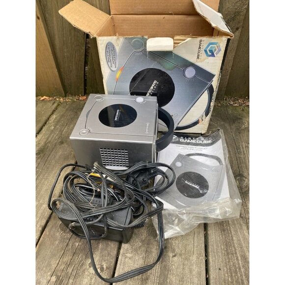 OPEN BOX MINT Nintendo Gamecube Console Platinum W/ Box and Instructions - Picture 13 of 13